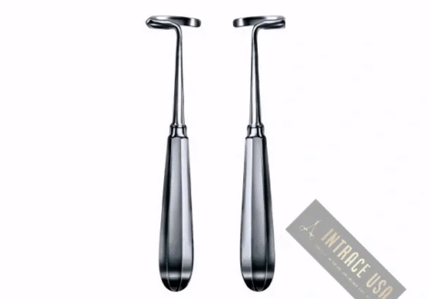 Doyen Periosteal Raspatory - Surgical Grade Rib Stripper for Thoracic Surgery - Intrace USA
