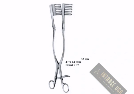 Beckmann-Eaton Retractor 7.0x7.0 Teeth