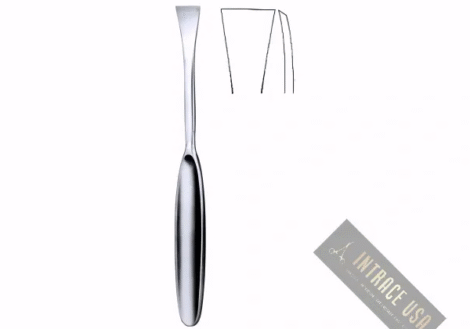 Langenbeck Periosteal Raspatory - Stainless Steel Orthopedic Instrument - Intrace USA