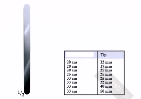 Malleable Retractor 200.0x16.0mm