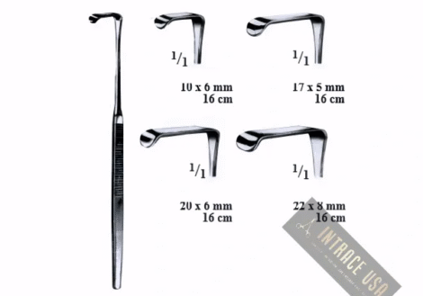 Mini-Langenbeck Retractor 22.0x8.0mm