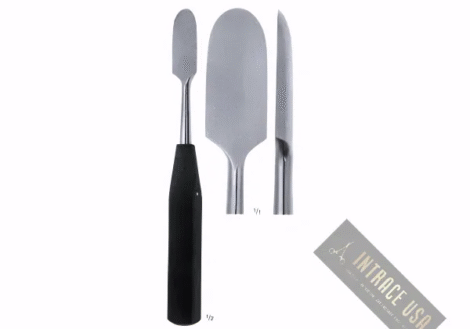 Periosteal Raspatory handle From Artificial Wood - Stainless Steel Orthopedic Instrument - Intrace USA