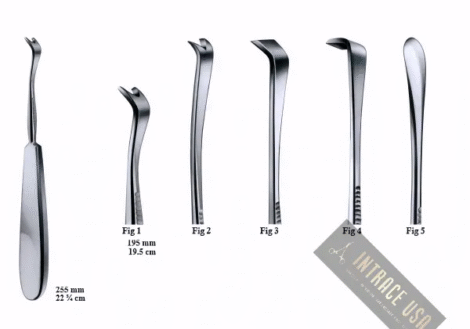 Semb Periosteal Elevator - Surgical Grade Thoracic Instrument for Rib Resection - Intrace USA