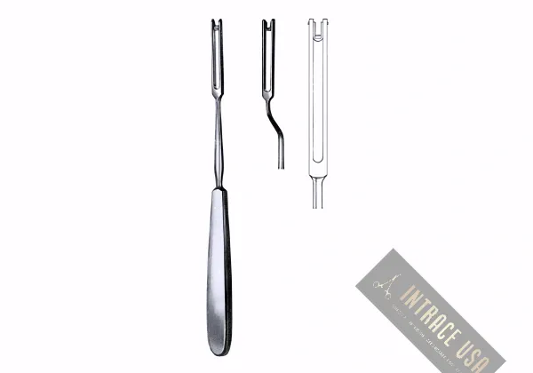 Ballenger Septum Swivel Knife - Surgical Grade Stainless Steel Rotating Blade Nasal Cartilage Resection Instrument - Intrace USA