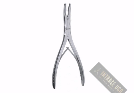 Beyer Bone Rongeur Forcep - Stainless Steel Orthopedic Instrument - Intrace USA