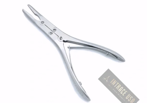 Bohler Bone Rongeur Forcep - Stainless Steel Orthopedic Instrument - Intrace USA