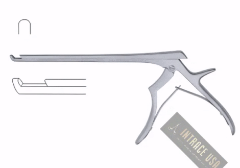 Kerrison Intervertebral Disc Rongeur , 1.0 mm Up Ward