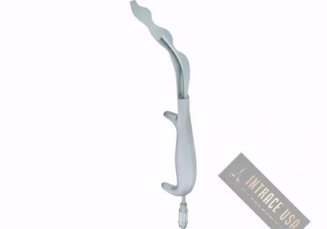 Petri Prerygoid Fiber Optic With Light Guide - Precision stainless steel surgical instrument - Intrace USA