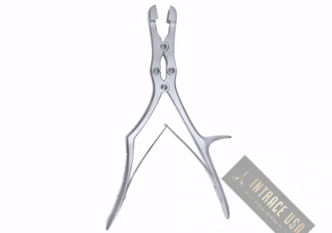 Sauerbruch Bone Rongeur Forcep - Stainless Steel Orthopedic Instrument - Intrace USA