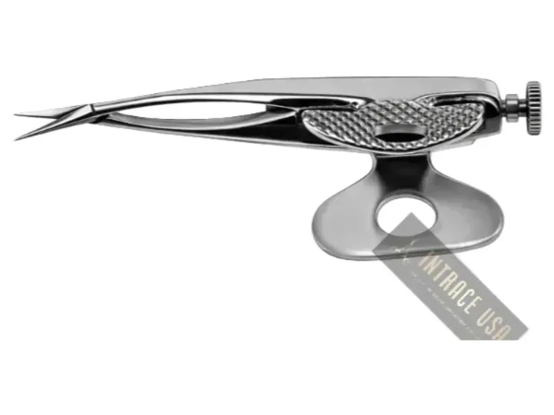 Barraquer Iris Scissor - Precision stainless steel surgical scissor - Intrace USA