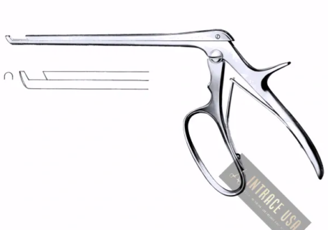 Ferris-Smith-Kerrison (Cloward Harper) Punch Forcep 180.0mm Shaft - Stainless Steel Orthopedic Instrument - Intrace USA