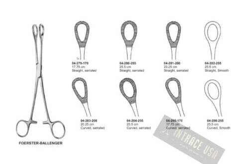 Foerster-Ballenger Sponge Forceps