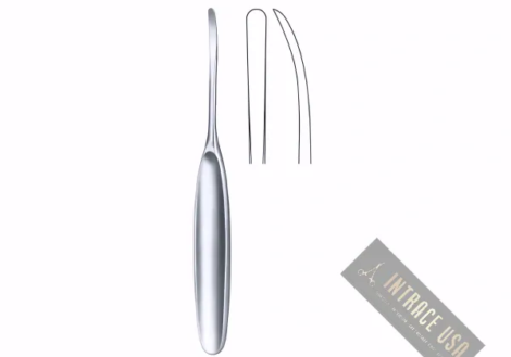 Martin-Cushing Periosteal Raspatory - Precision stainless steel neurosurgical instrument - Intrace USA