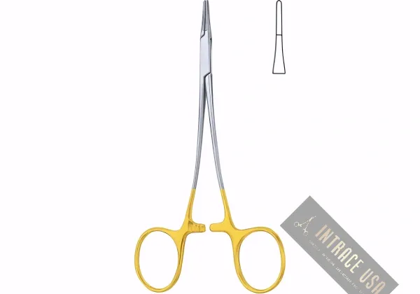Martini Needle Holder With - Precision stainless steel needle holder - Intrace USA