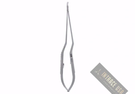 Micro - Needle Holder Plain - Precision stainless steel needle holder - Intrace USA