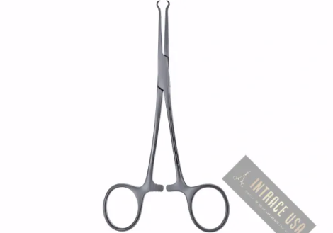 Ring Forceps for No Scalpel Vasectomy Diameter - Precision stainless steel urological instrument - Intrace USA