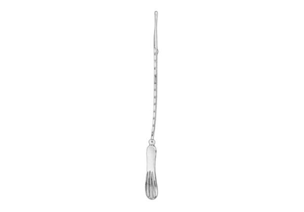 Simpson Uterine Sound, 26cm stainless steel surgical instrument