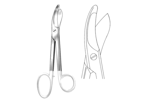 Bruns Scissors With Tungsten Carbide