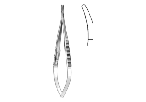 Castroviejo Micro Needle Holder (Smooth)