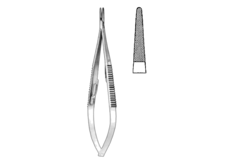 Castroviejo Needle Holder, Tungsten Carbide