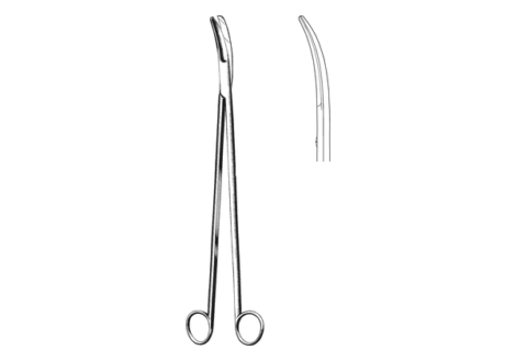 Crafoord lobectomy scissors