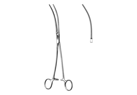 DeBakey aortic clamp