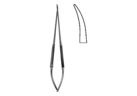Dietrich Micro Needle Holder, Tungsten Carbide
