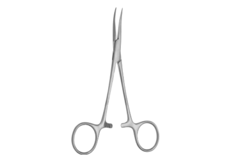 Forceps for No Scalpel Vasectomy, 13 cm pointed dissecting forceps in surgical stainless steel