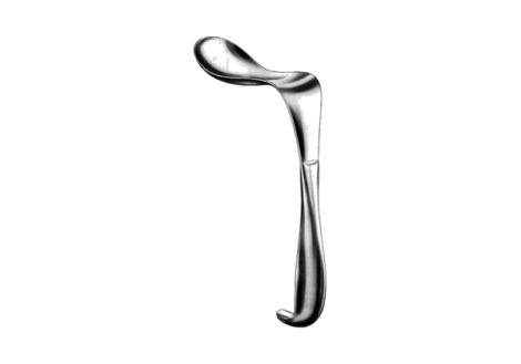 Kocher bladder retractor, 26 cm, 67 mm blade