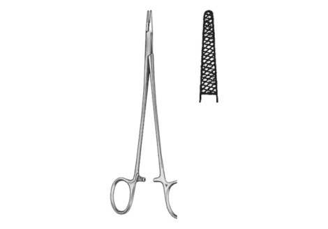 Microvascular Needle Holder, Tungsten Carbide