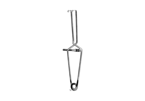 Millin bladder neck spreader, meatus clamp, 26 cm