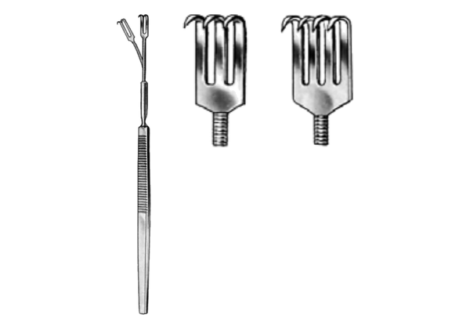 flexible prong retractor