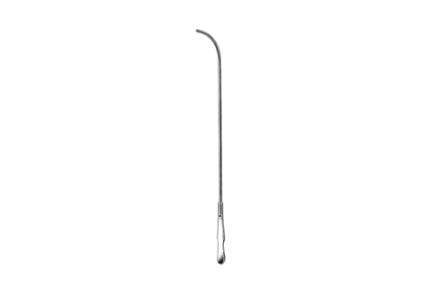 Van Buren dilating bougie, 28 cm, curved tip