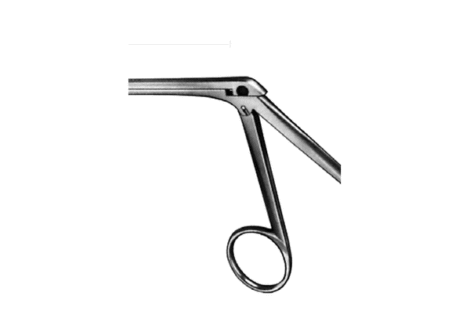 Alexander cervical biopsy and specimen forceps with 8 inch shaft