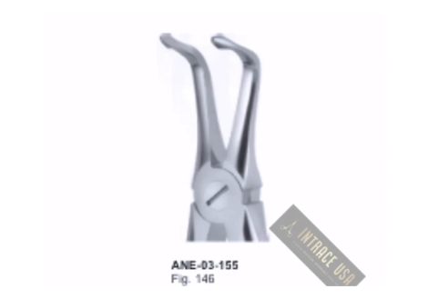 Resection Forceps Upper and lower roots deep-gripping Fig. 146