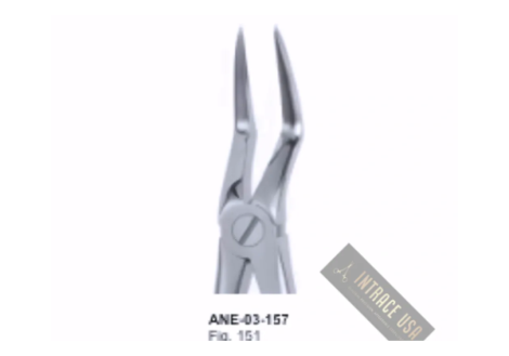 Resection Forceps upper roots Fig. 151