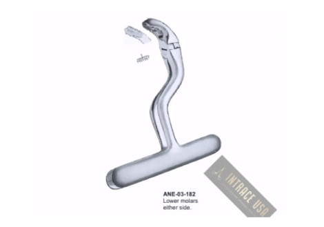 Extracting Forceps Lower molars either side.