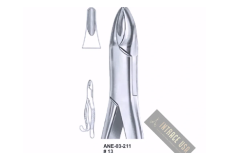 Extracting Forceps Upper Incisors Fig. 13