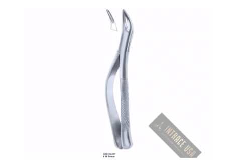 Extracting Forceps Tomas upper and lower roots Fig. 69