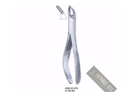 Extracting Forceps Upper anteriors and roots Fig. 150 SK