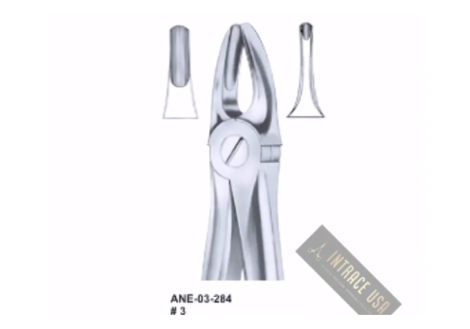 Extracting Forceps upper incisors and canines Fig. 3
