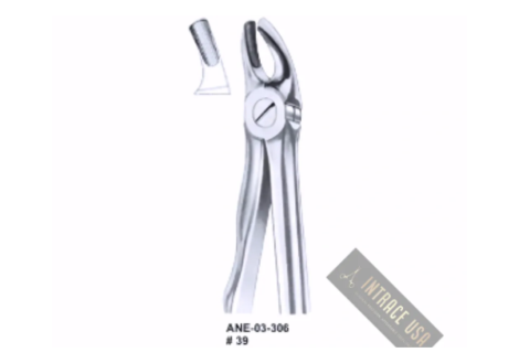 Extracting Forceps upper Molars, for children Fig. 39