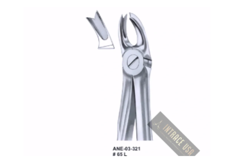 Extracting Forceps Upper Molars Fig. 65 L