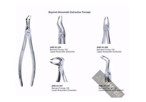 Bernard Forcep 146 Lower Atraumatic Extraction