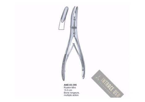 Ruskin-Mini Bone rongeurs , multiple action