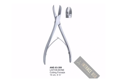 Liston Bone Bone rongeurs Cutting Forceps , 5 ½”