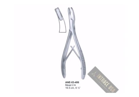 Mead 2 A Bone Rongeurs , 6 ½”