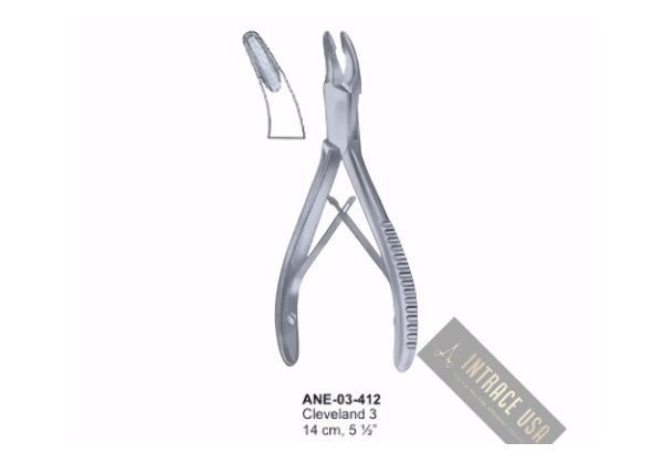 Cleveland 3 Bone Rongeurs , 5 ½”