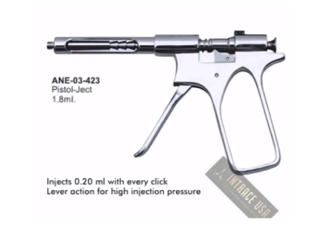 Pistol-Ject Dental Syringes 1.8mI.