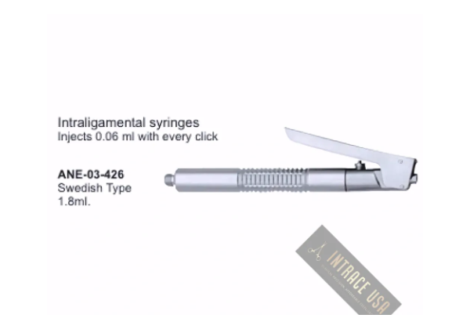 Swedish Type Dental Syringes 1.8mI.